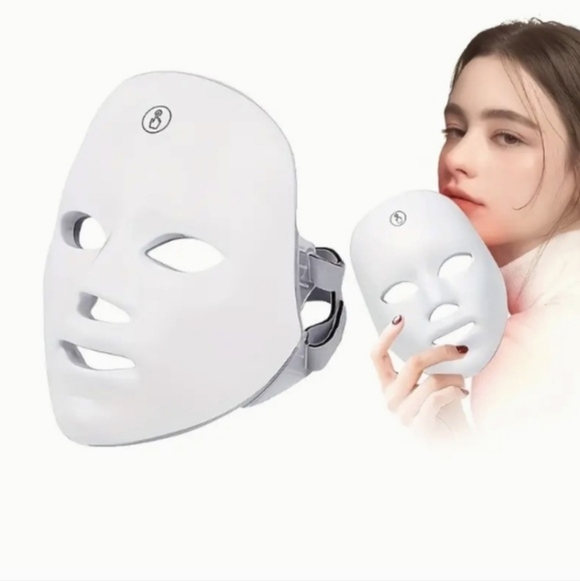 Other - White LED Face Mask With 7 Light Setting NIB